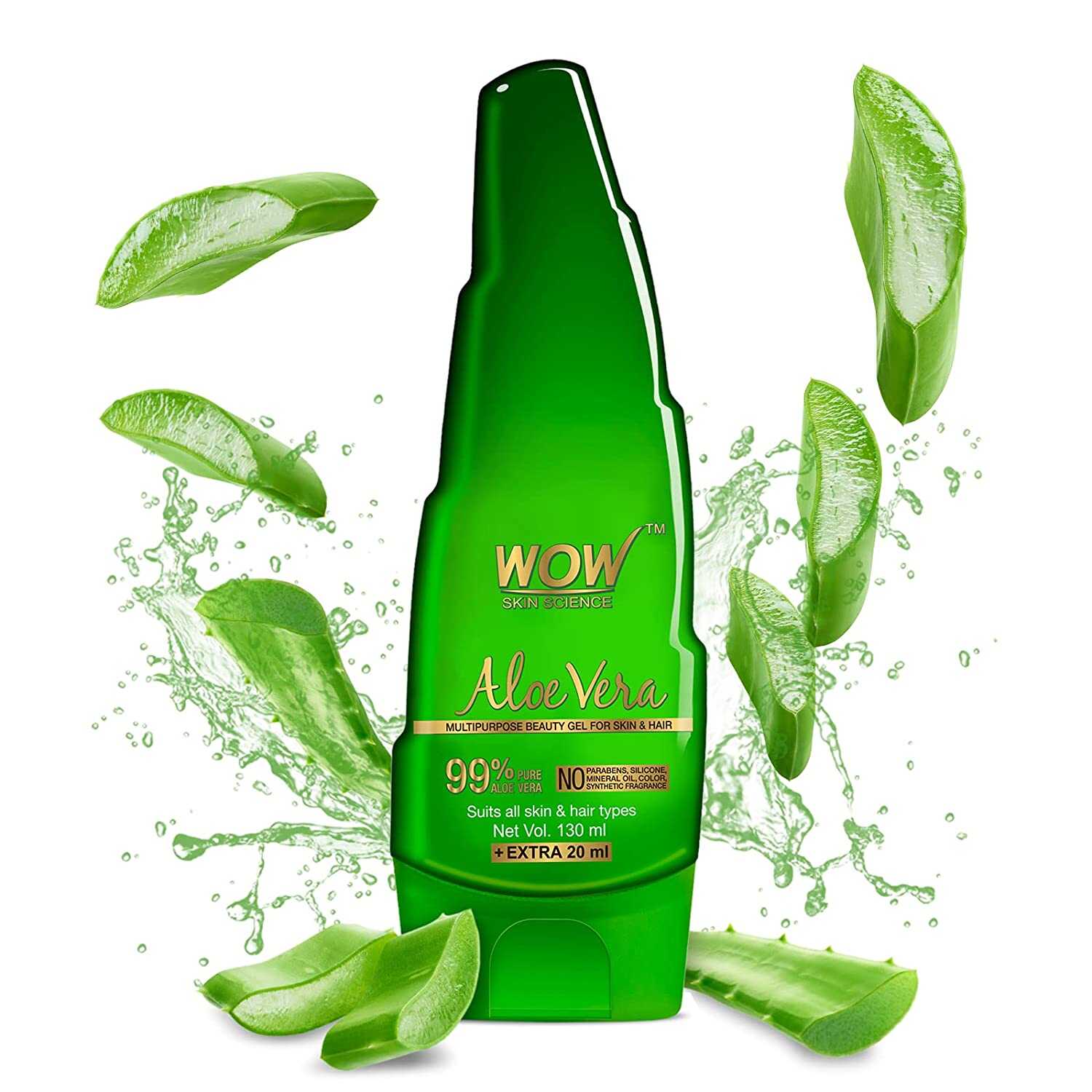 WOW Aloe Vera Multipurpose Beauty Gel