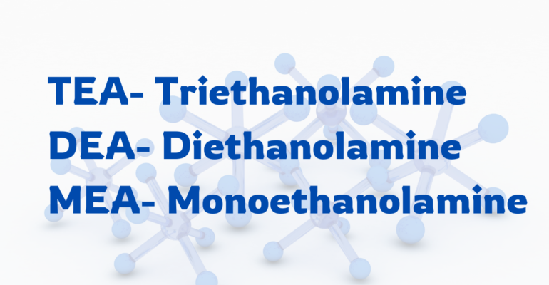 Triethanolamine, Diethanolamine, Monoethanolamine