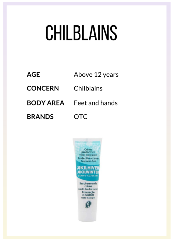 chilblains