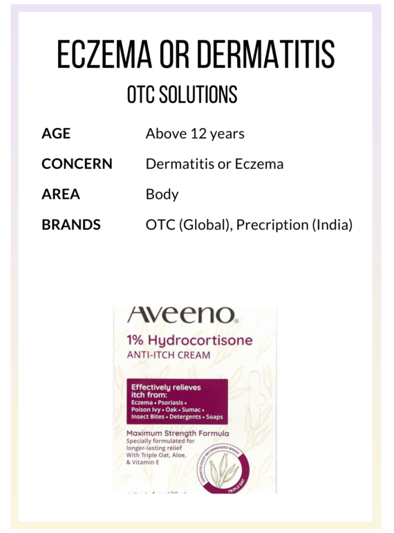 eczema OTC solution