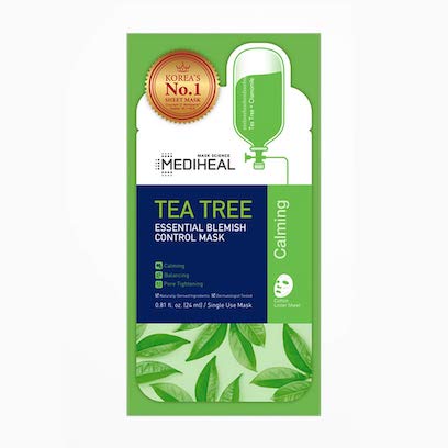 MEDIHEAL-Official-Koreas-No-1-Sheet-Mask-Tea-Tree-Essential-Blemish-Control-Mask