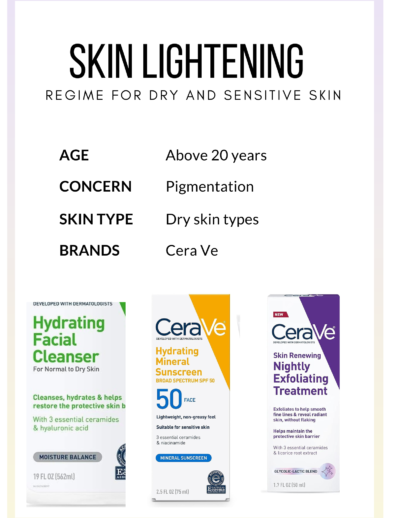 cera veSkin ligetening regime mild