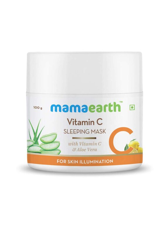 Mamaearth Vitamin C Sleeping Mask, Night Cream