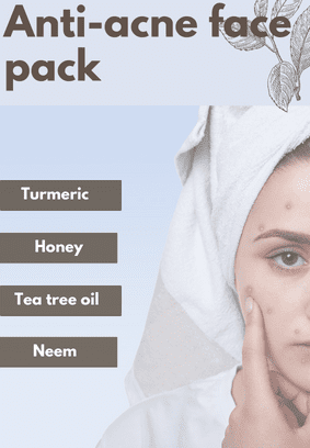 anti-acne face pack