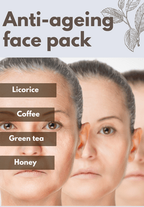 anti-ageing face pack