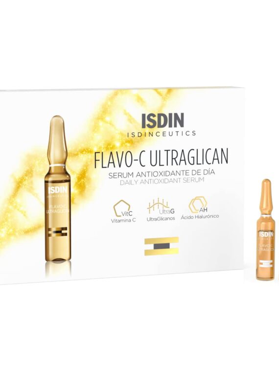 Vitamin C and Hyaluronic Acid Serum ampoule, Flavo-C Ultraglican by ISDIN