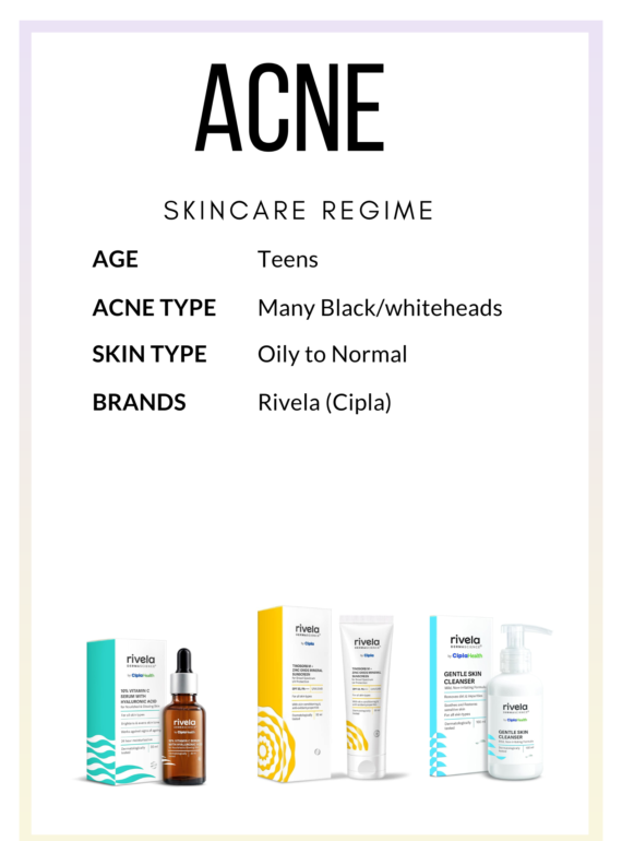 cipla rivela acne regime