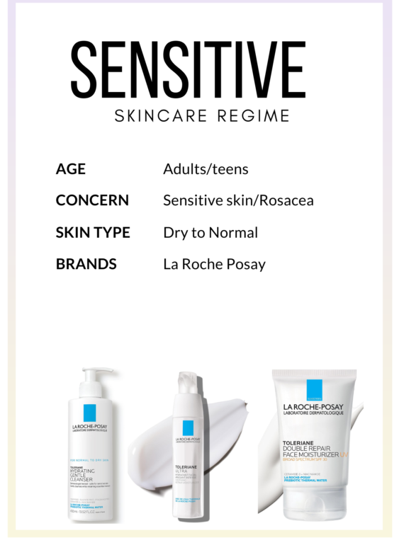 Lo roche posay senstive skin care