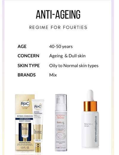 anti-ageing 40s