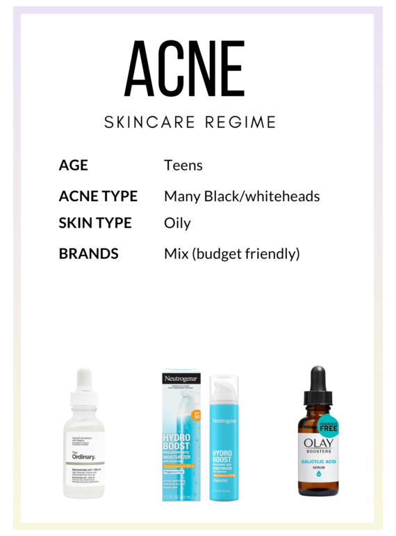 teen-skincare regime