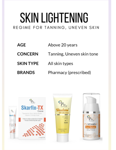 Fixderma uneven skin tone