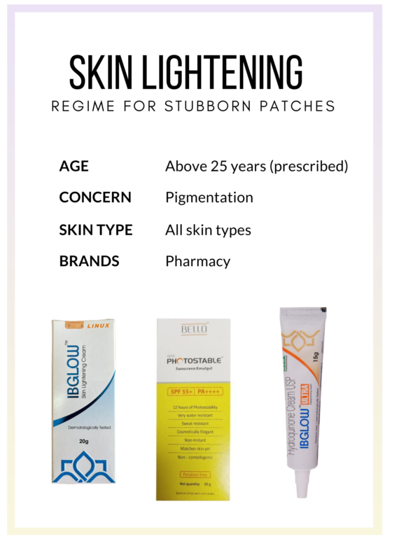 prescribed-ibglow-skin-lightening-regime