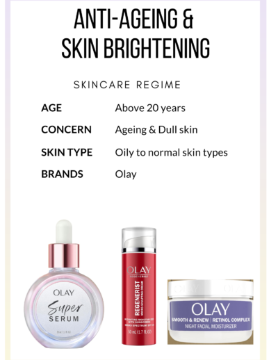 Olay skin brigehtening and anti-ageing -2