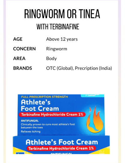 Terbinafine for fungus