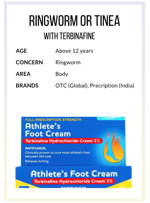 Terbinafine for fungus