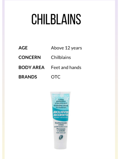 chilblains